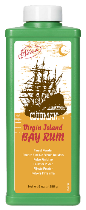 Clubman Bay Rum Finest Powder 9 oz