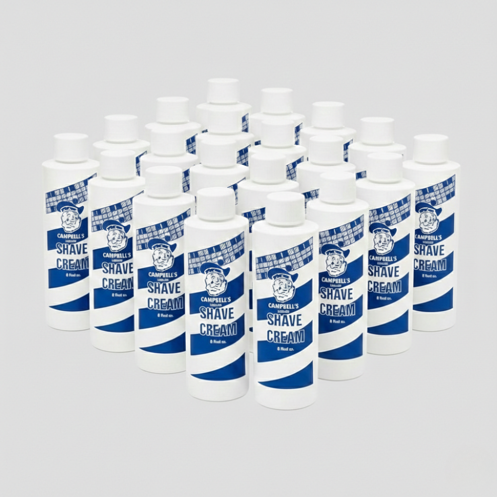 Campbells Liquid Lather Shave Cream – WB Barber Supply