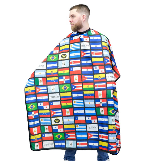 barber cape- latino flag barber cape- latino barber capes- barber latino cape-latino flags barber cape- barber cape- cape for barber