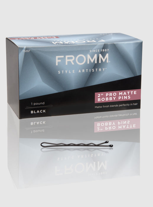 Fromm 2" Bobby Pins - 1 Pound Box (Approximately 600 Pins)