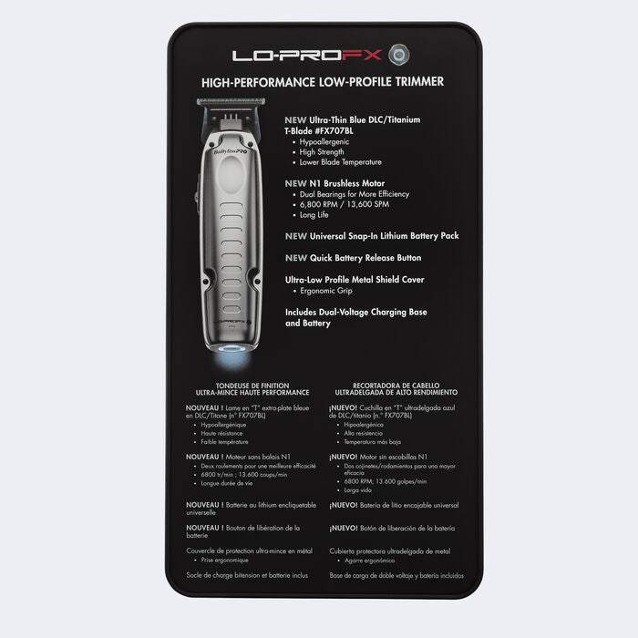 BaByliss LO-PROFX High Performance Low Profile shops Trimmer #FX726 110-220 Volts