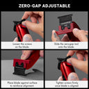 PRE ORDER NOW │ BaBylissPRO FXONE LO-PROFX High Performance Compact Trimmer - Red #FX72RD