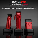 PRE ORDER NOW │ BaBylissPRO FXONE LO-PROFX High Performance Compact Clipper - Red #FX82RD