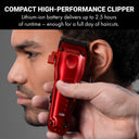 PRE ORDER NOW │ BaBylissPRO FXONE LO-PROFX High Performance Compact Clipper - Red #FX82RD