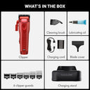 PRE ORDER NOW │ BaBylissPRO FXONE LO-PROFX High Performance Compact Clipper - Red #FX82RD