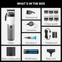 BaBylissPRO Limited Edition FXONE All-Metal Interchangeable Battery CLIPPER Transparent White FrostByte #FX899TW