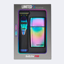 BaBylissPRO LimitedFX Iridescent Trimmer and Double-Foil Shaver Gift Set Bundle #FXDUOFS2TRB