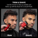 PRE ORDER NOW │ BaBylissPRO FXONE LO-PROFX High Performance Compact Shaver - Red #FXLPFS1RD