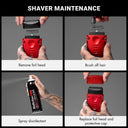 PRE ORDER NOW │ BaBylissPRO FXONE LO-PROFX High Performance Compact Shaver - Red #FXLPFS1RD