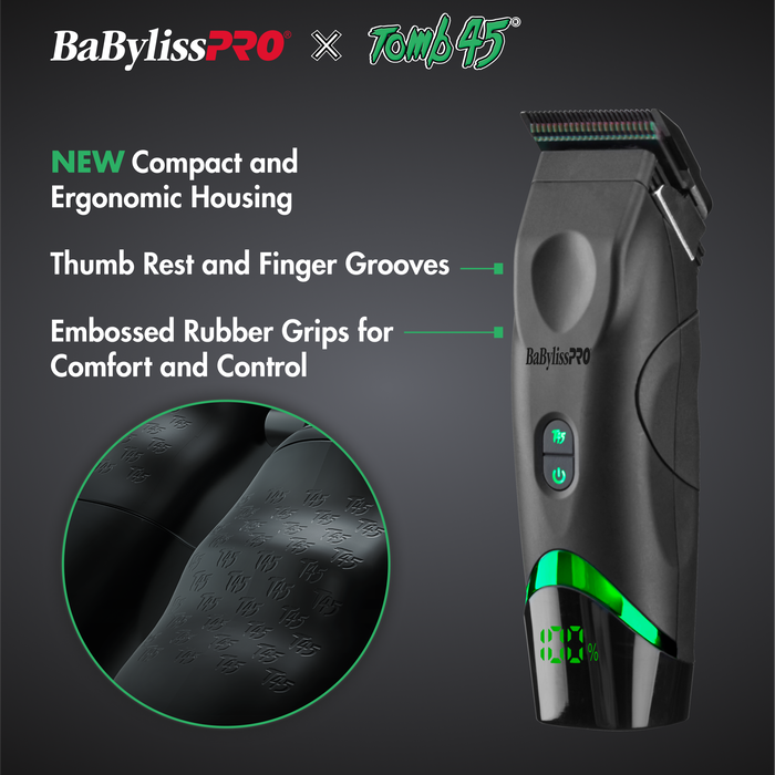 BaBylissPRO X Tomb45 Wireless Charging Clipper