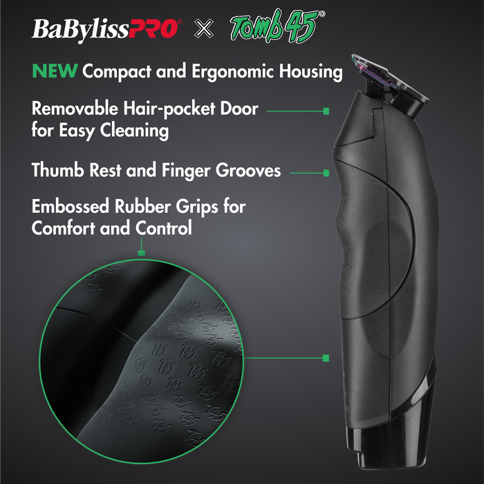 BaBylissPRO X Tomb45 Wireless Charging Trimmer