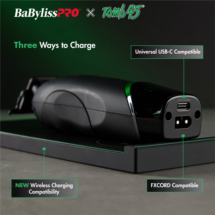 BaBylissPRO X Tomb45 Wireless Charging Trimmer