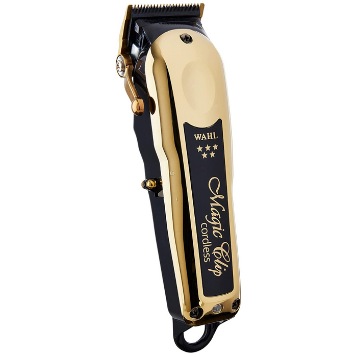 Wahl Professional Star Gold Cordless Magic Clip Hair Clipper and cha — WB  Barber Supply