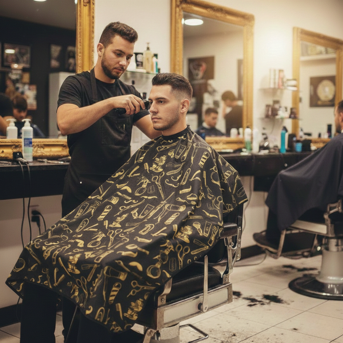 Paño de peinado antiguo de Campbell