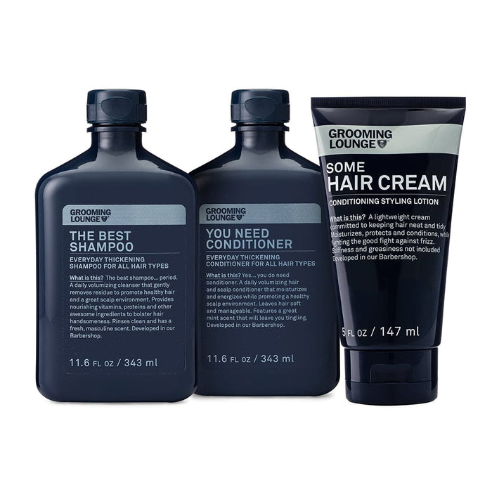 Kit para peinar el cabello de Grooming Lounge (ahorre $10)