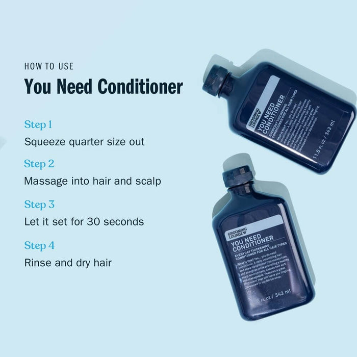 Grooming Lounge You Need Conditioner