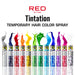 Kiss Tintation Temporary Hair Color Spray Vibrant Collection
