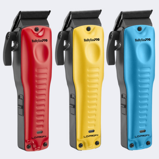 BabylissPRO Special Edition LoPROFX Influencer CLIPPERS (Blue, Red or Yellow)