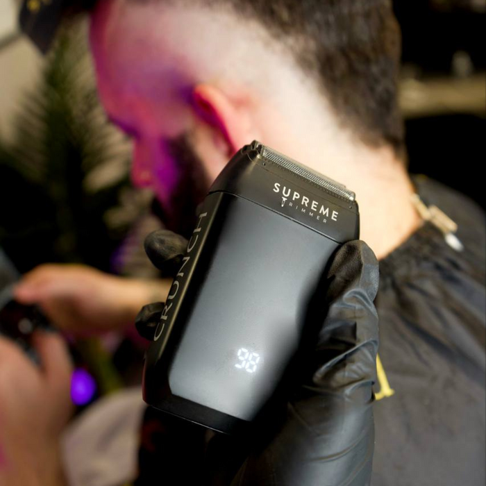 Supreme Trimmer Crunch Foil Shaver — WB Barber Supply Supreme Trimmer Crunch Foil Shaver — WB Barber Supply