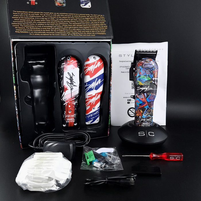 StyleCraft PRO Rebel Clipper - King Saladeen Edition #SC613M