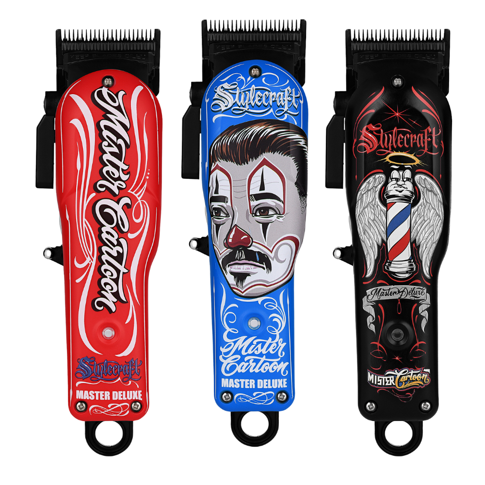 s, c x mister cartoon professional hair clipper limited edition series