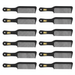 MD Flat Top Combs Black Dozen