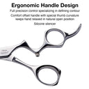 Olivia Garden Precision Cut 6.5'' Shears and The Edge Razor Set