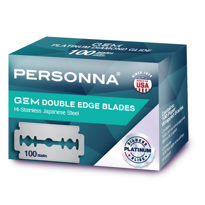 Personna GEM Double Edge Blade, 100 pack