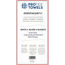 ProTex Essentials28PRO White Towels - 15" x 27", 2.8 lb/dz