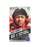 RED by Kiss Bow Wow Satin-Lined Halo Turban in Jersey Cheetah #HD322
