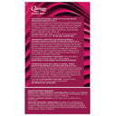 The back of a Quantum Classic Body hair removal product package, featuring product descriptions, ingredients, and directions in English and Spanish on a white background with a magenta gradient header.