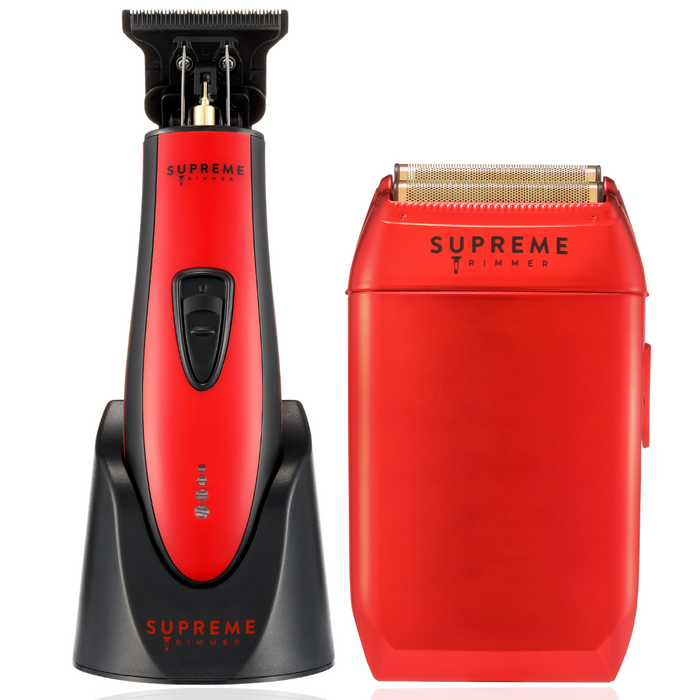 Crunch™ Shaver & T Shaper™ Trimmer Bundle - Electric Razors - Supreme Trimmer Mens Trimmer Grooming kit 