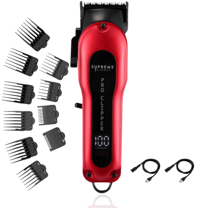 Pro Clipper™ - Hair Clippers & Trimmers - Supreme Trimmer Mens Trimmer Grooming kit 