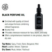 Beards & Brothers Premium Perfume Oil Face Beard Body 50ml Black