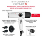 StyleCraft Instinct-X Hair Dryer - Professional Brushless Motor with Digital Display #SC105B