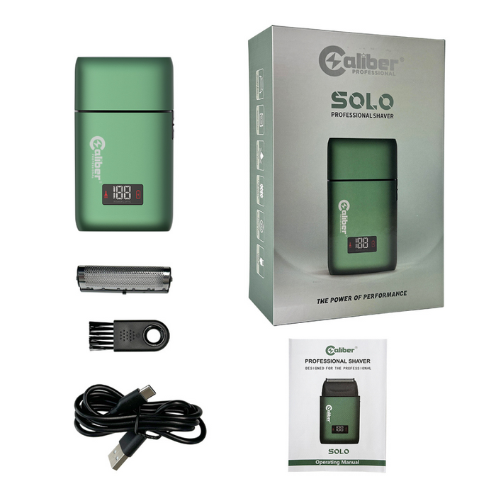 Caliber SOLO Single Foil Professional Shaver with Digital Display #413