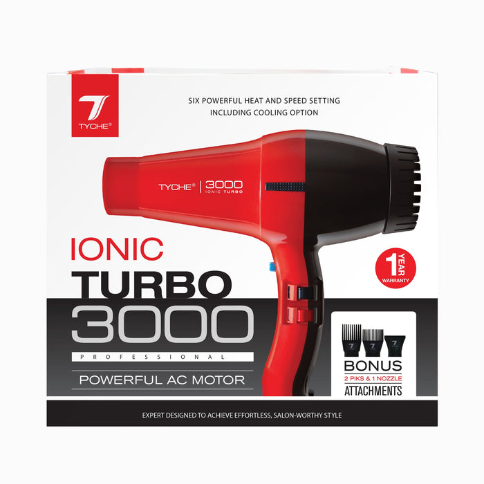 Nicka K Ionic Turbo Jet 3000 Hair Dryer