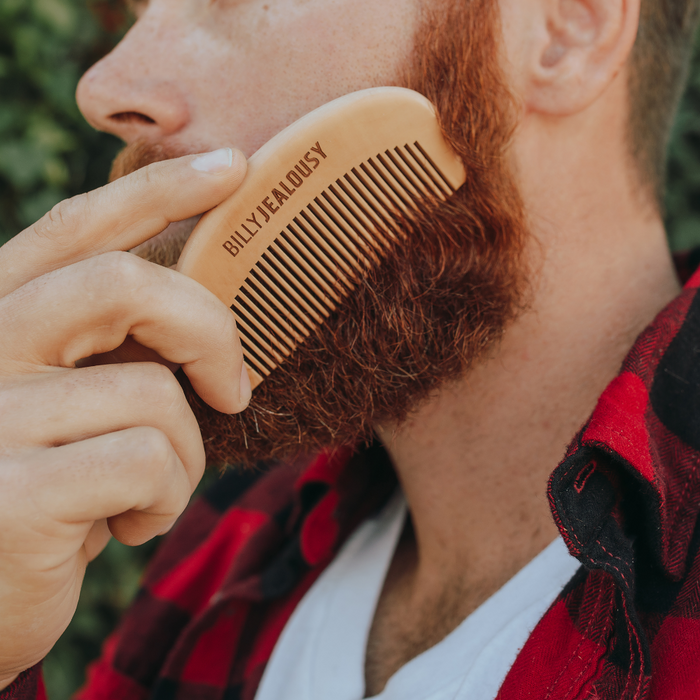 Billy Jealousy Wooden Beard Comb — WB Barber Supply