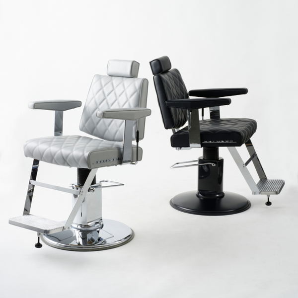 Diamond Cut Chair モダン スペースエイジ Takara Belmont Dainty Diamond Stitch Barber Chair – WB Barber Supply