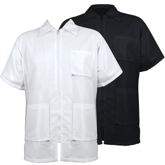 Vincent Traditional Collar Jacket Black or White