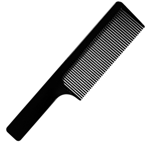 #132 Black Flat Top Comb