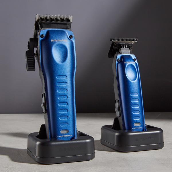BaBylissPRO LO-PROFX Compact Series Clipper Trimmer Blue Bundle