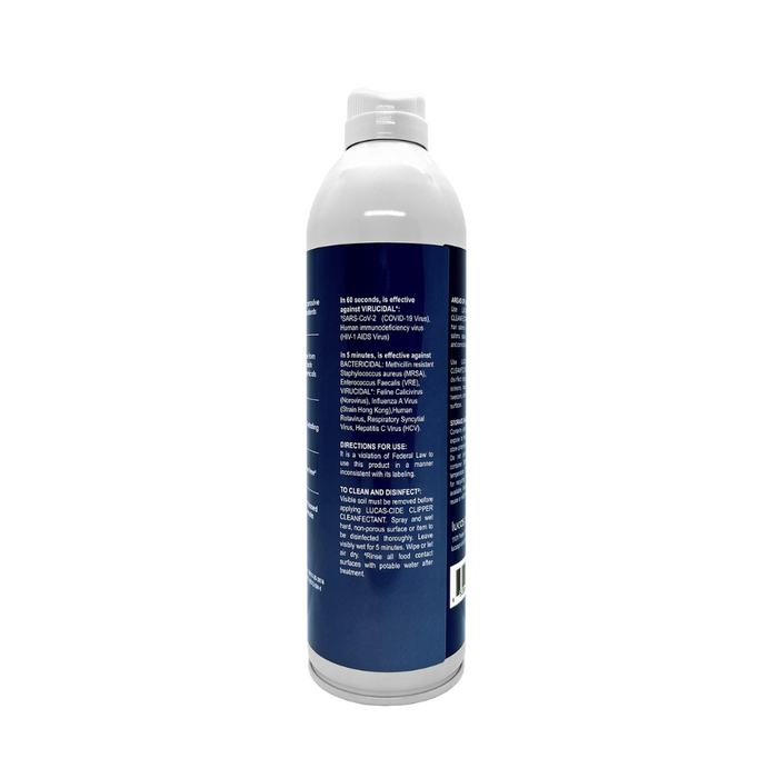 Lucas-Cide Clipper Cleanfectant Spray Ready To Use