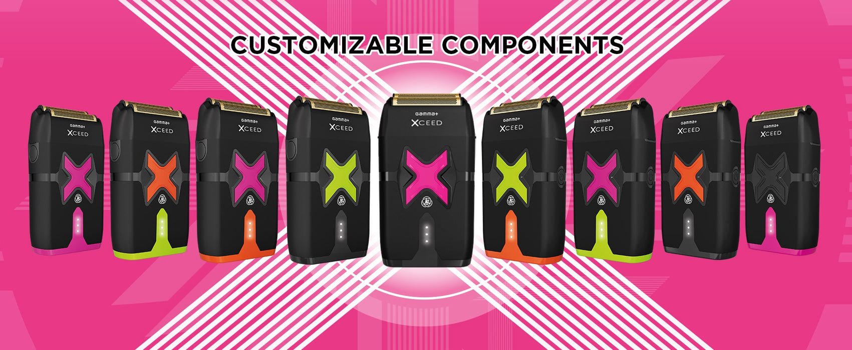 Gamma+ XCEED Professional IN2 Vector Motor Shaver #GP803B