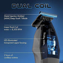 BaBylissPRO Dual-Coil Motor Trimmer #FX95T