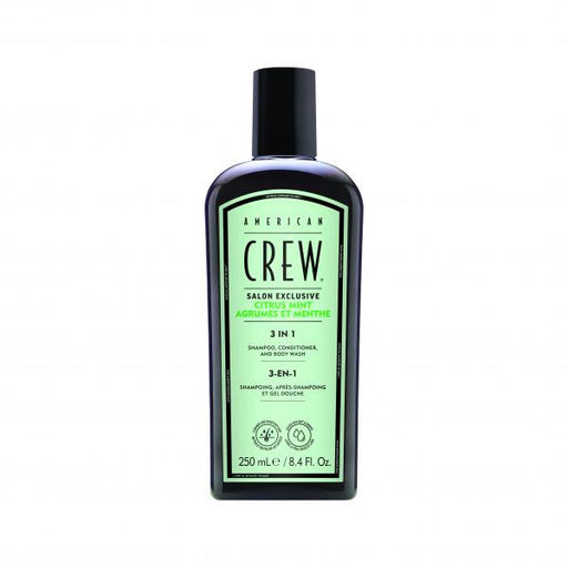 American Crew 3-in-1 Citrus Mint Shampoo, Conditioner and Body Wash 8.45 oz