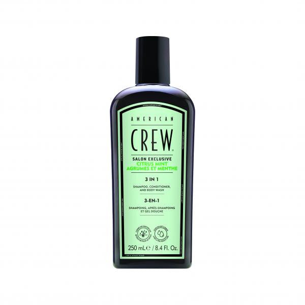 American Crew 3-in-1 Citrus Mint Shampoo, Conditioner and Body Wash 8.45 oz