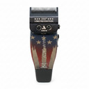 Close up of Andis Master 250th Limited Edition clipper blade with precision cutting teeth
