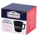 Scalpmaster Shaving Mug - Rubberized #SC-MUGR