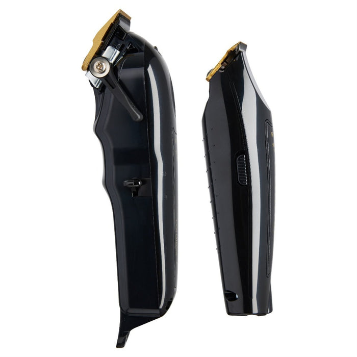 Products Wahl Cordless Barber Combo #3025397 Magic Clip and Detailer with Titanium and DLC Stagger Tooth Blades— Now Shipping!
